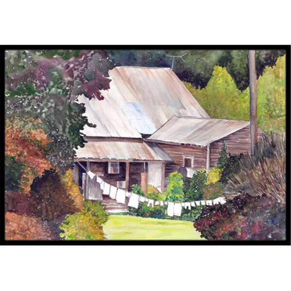 Carolines Treasures 24 x 36 in. Wash Day Indoor Or Outdoor Doormat 8741JMAT - main